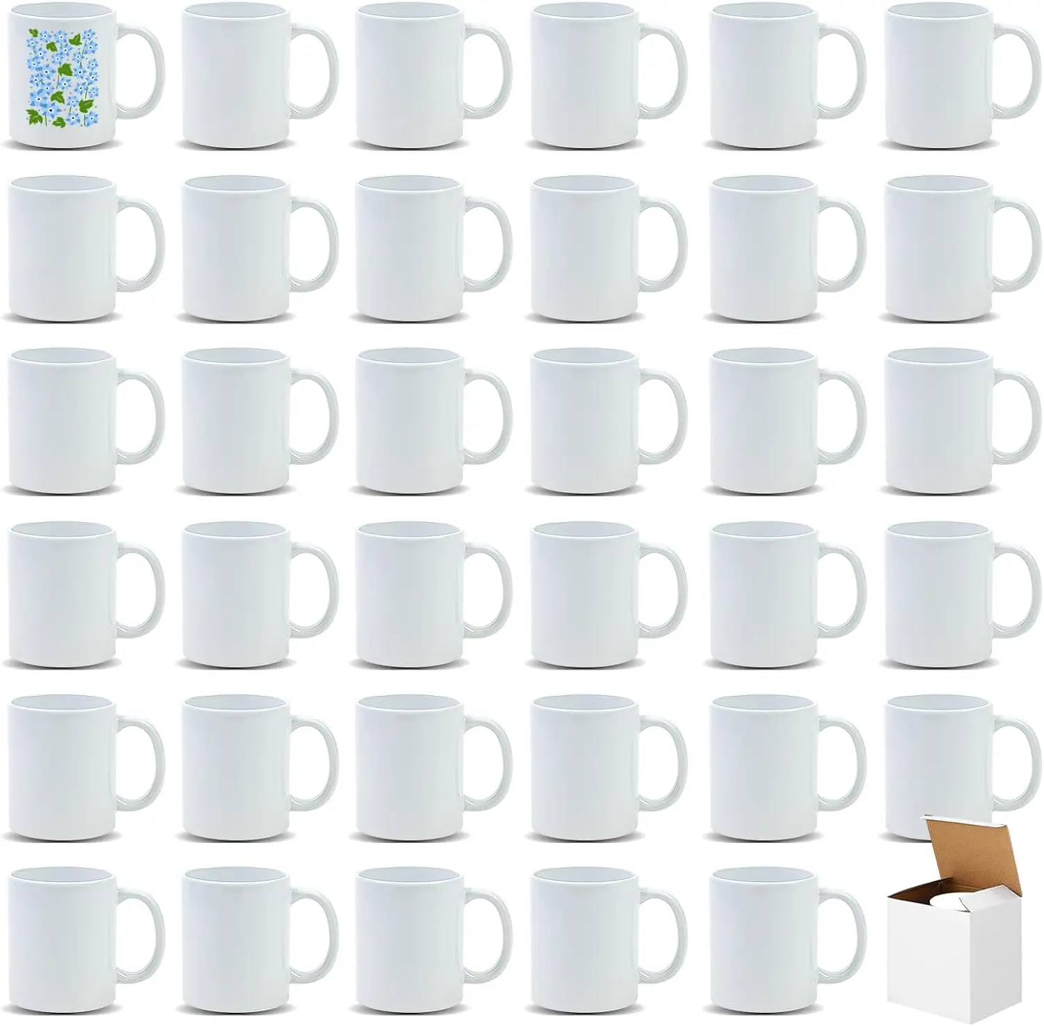 Sublimation Mug Blank - Kubki do sublimacji 11 oz, półfabrykaty