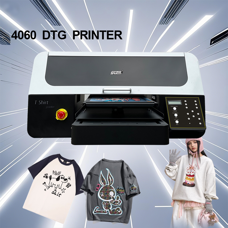 Commercial Printing Machine For Clothes - DTG T-Shirt Printer 40CM * 60CM