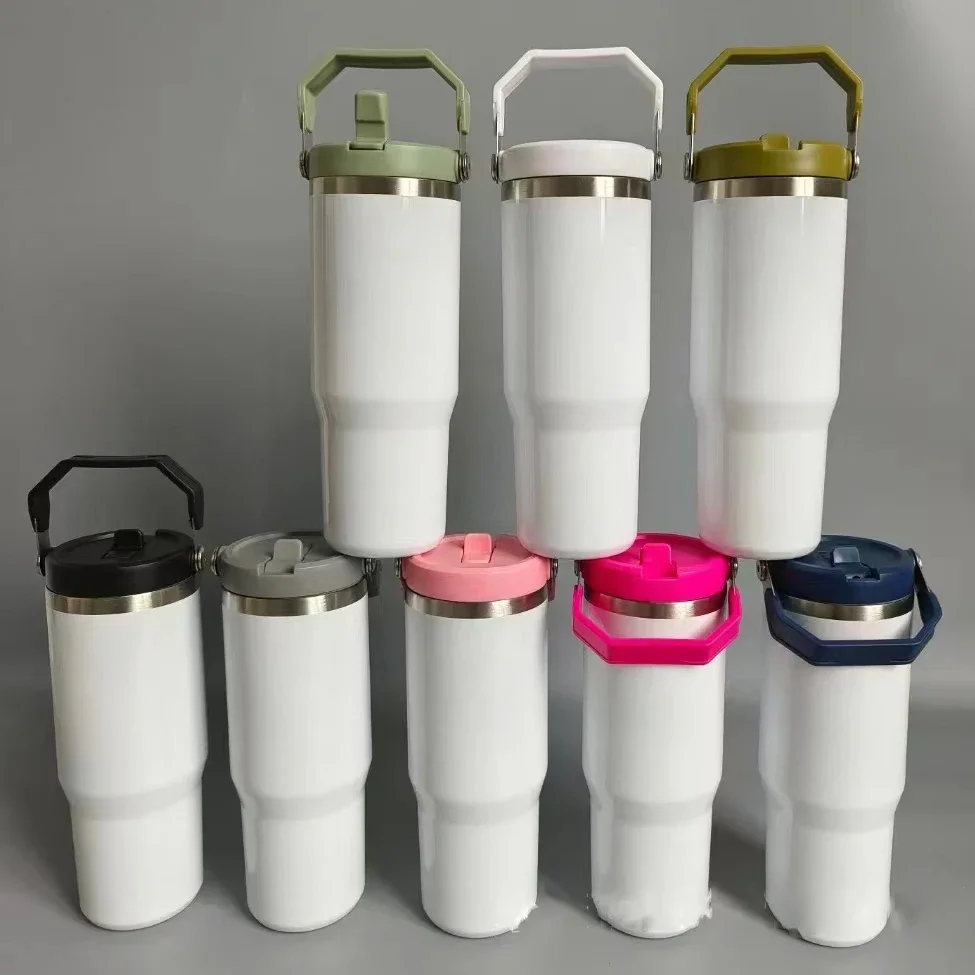 Sublimation Mug Blank - 30OZ Sublimacja Pusty kubek Podwójna ścianka