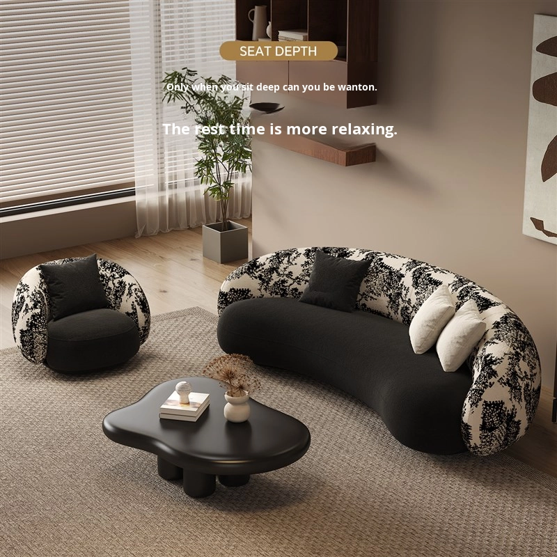 Sofa modułowa w stylu retro z  – Commercial Fabric Printing recenzja i cena