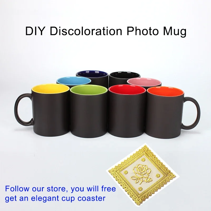 DIY zdjęcie czarny kubek magic – Sublimation Mug Blank recenzja i cena