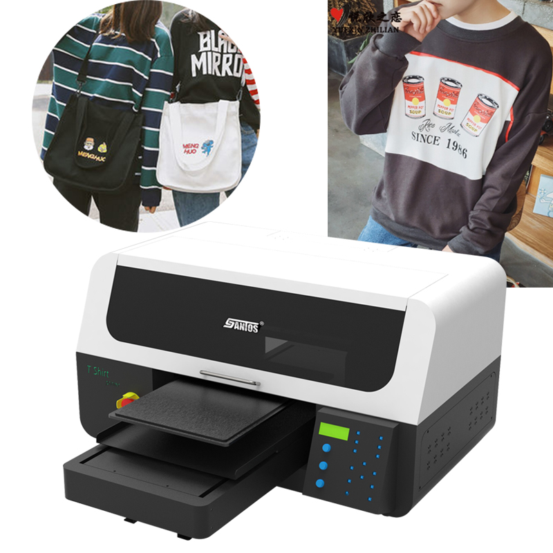 Drukarka DTG do ubrań 40cm * 6 – Commercial Printing Machine For Clothes recenzja i cena