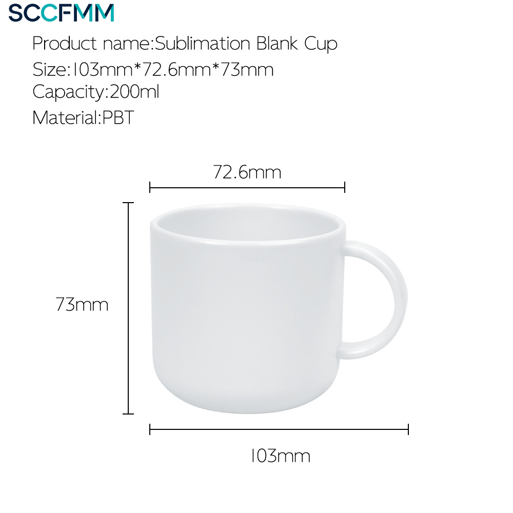 SCCFMM 5 szt. plastikowych min – Sublimation Mug Blank recenzja i cena