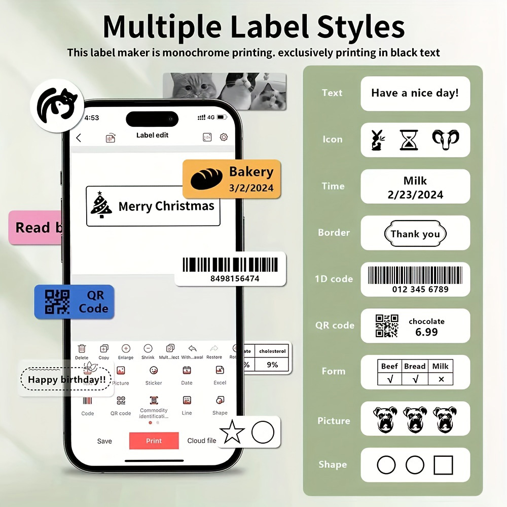 Drukarka etykiet Marklife P15, – Commercial Printing Labels recenzja i cena