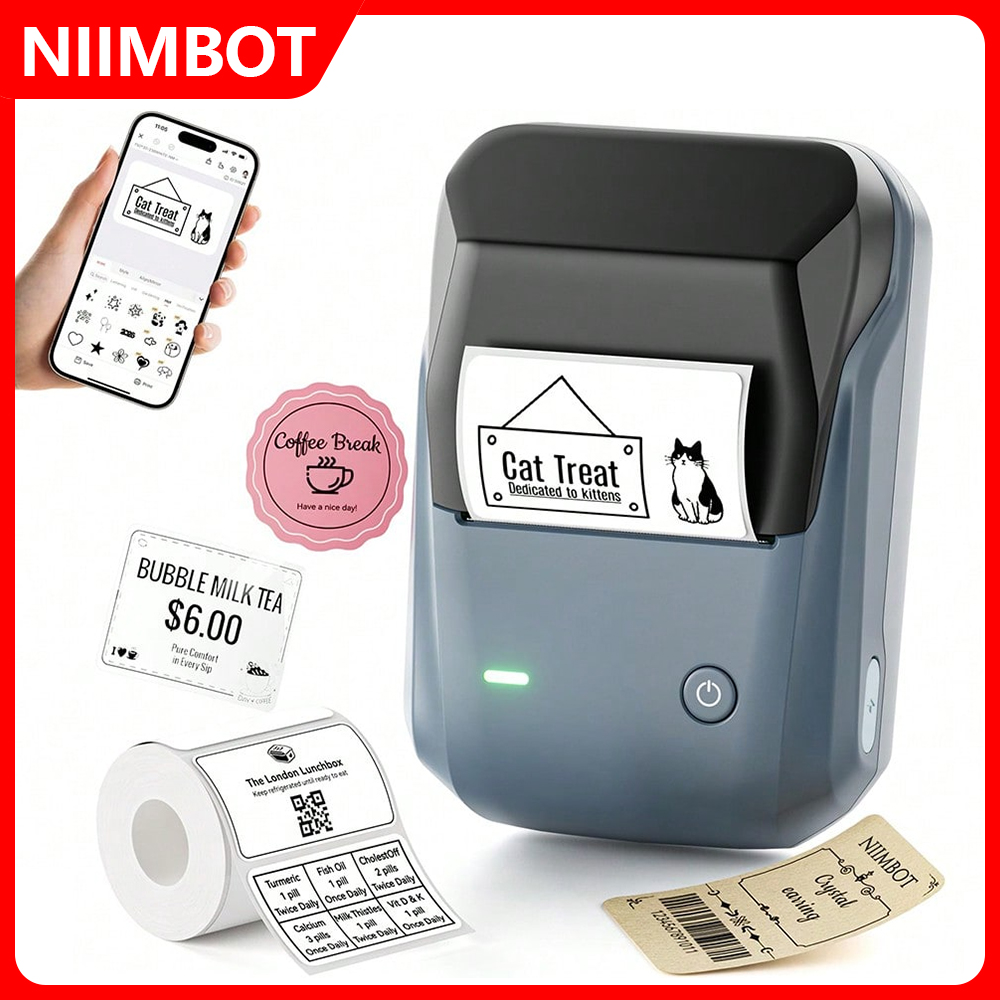 NIIMBOT B1 Przenośna Drukarka  – Commercial Printing Labels recenzja i cena