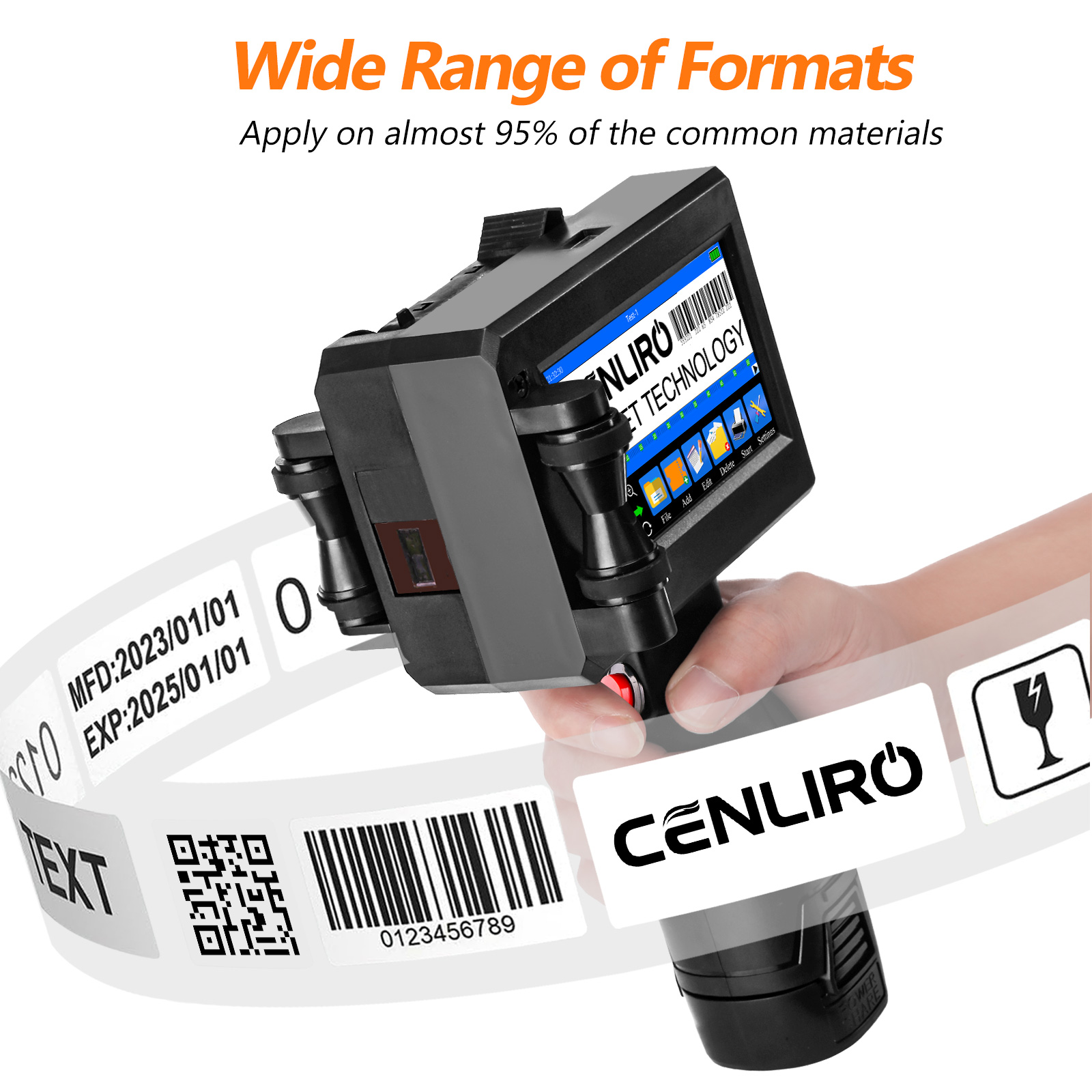 Cenliro CL20B 25.4mm TIJ Ręczn – Commercial Book Printing Machines recenzja i cena